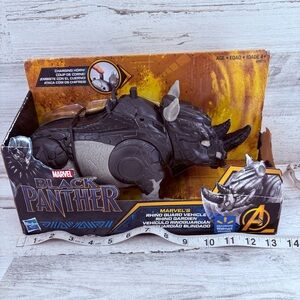 Marvel Black Panther Rhino Guard Vehicle By Hasbro New In Box